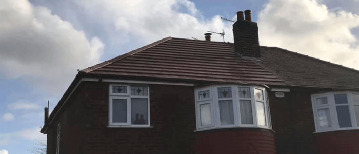 refurbished roof, Stockton Heath, Warrington, Cheshire